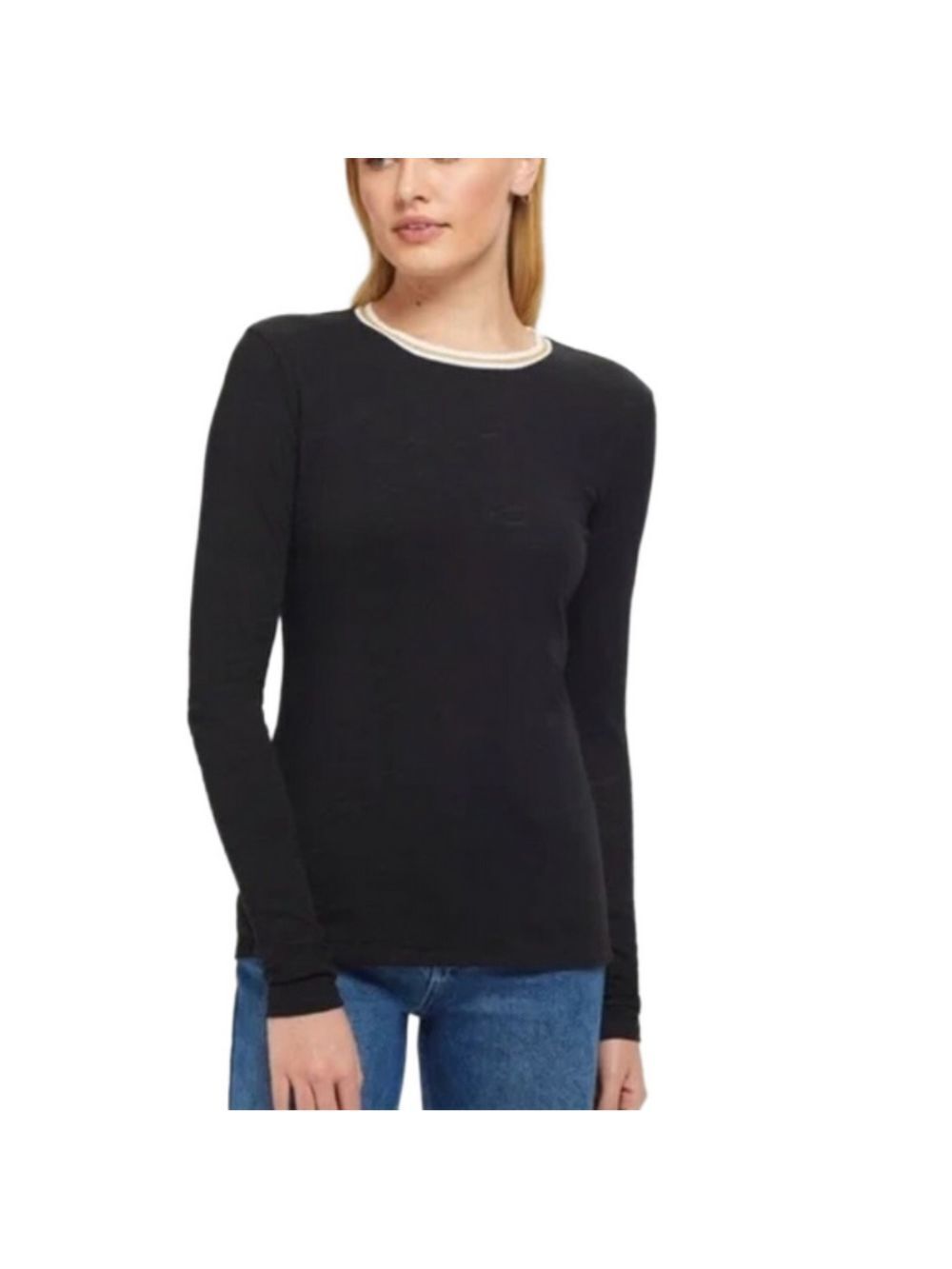 Goldie long sleeve Gold Ringer tee